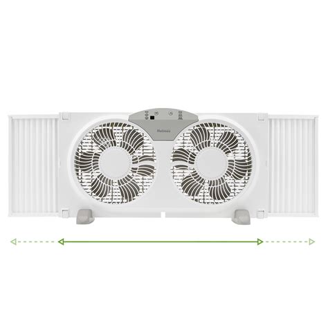 Window Fans: 9'' Twin Blade Digital Window Fan | Holmes Fans