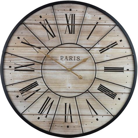 Sorbus Paris Oversized Wall Clock, Centurion Roman | Ubuy India