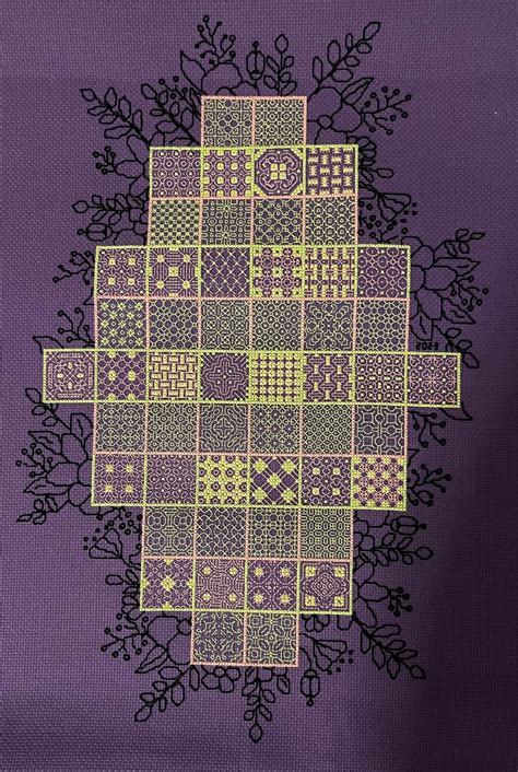 [FO] Peppermint Purple SAL 2023 : r/CrossStitch