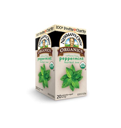 Organic Peppermint Herbal Tea | Newman's Own