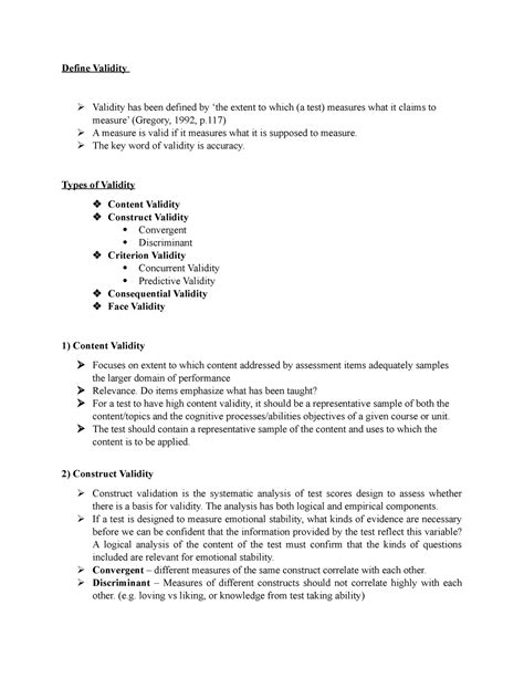 Image result for Define Validity