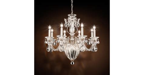 Schonbek 1238N-48S Bagatelle 11 Light 27" Wide Crystal Chandelier with ...