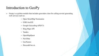Image result for Geopy for Geocoding