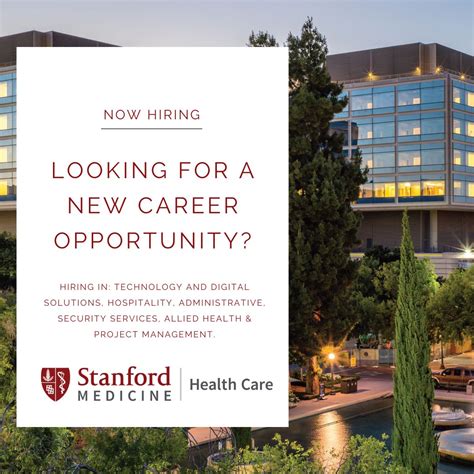 Join our amazing team here at Stanford Medicine - Stanford Health Care ...