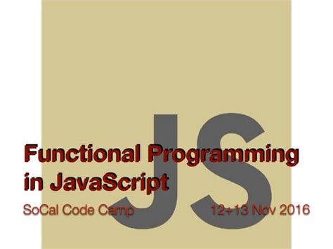 Functional Programming JavaScript 的图像结果