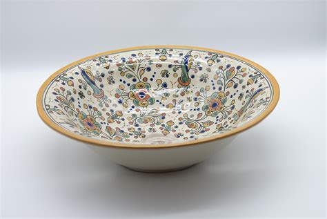 Talavera Decorative Lavabo Sink Folk Art Mexican Ceramic Spanish Colonial For Sale at 1stDibs ...