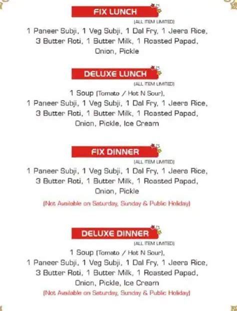 Menu at Topaz Restaurant, Ahmedabad, Ronak Complex