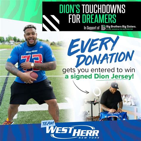 West Herr Teams Up with Dion's Dreamers to Support BBBS of Erie ...