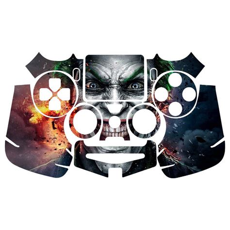 Skin Wrap Vinyl Sticker for DualShock 4 Wireless Controller- Joker ...