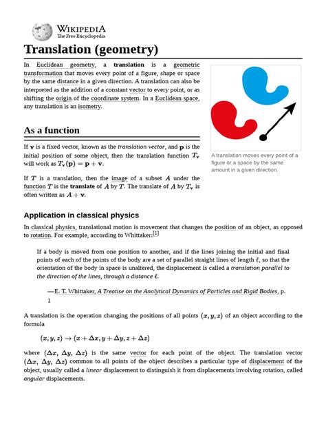 Image result for Translation Geometry