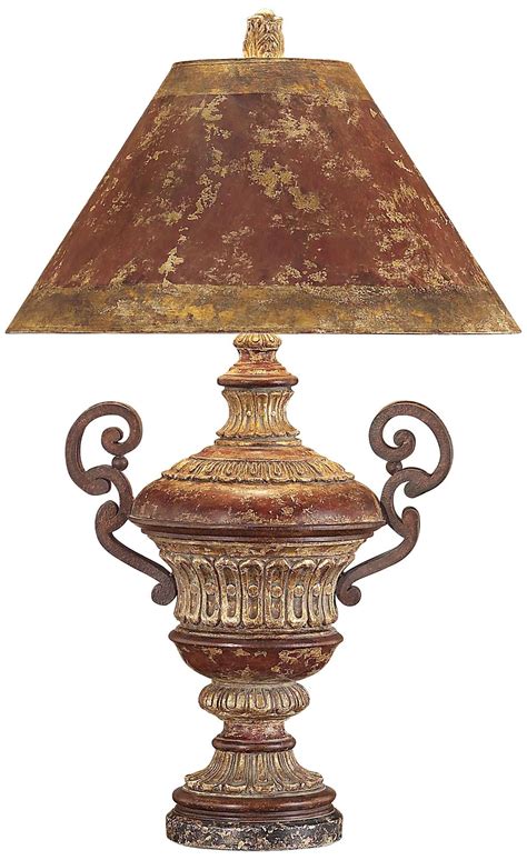 John Richard Hand Painted Urn Table Lamp - #N8866 | Lamps Plus | Table ...