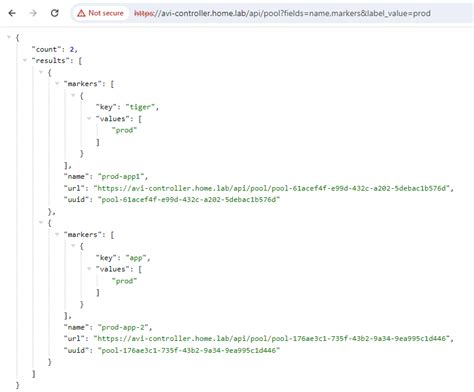 Using AVI REST API 的图像结果