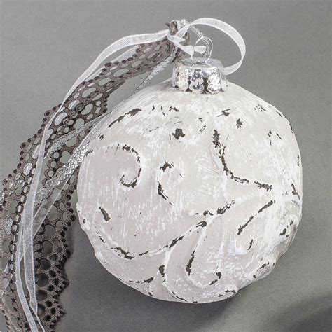 Glaskugel groß im Vintage Look – Bastelidee – Rayher