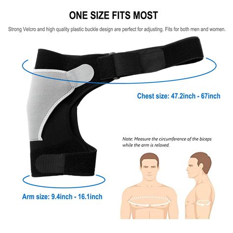 Buy Shoulder Stability Brace Adjustable Shoulder Brace Support with ...