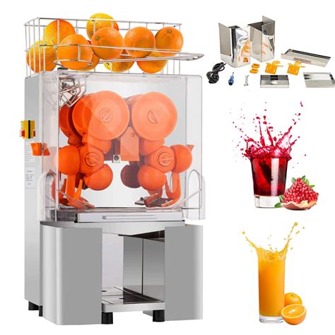Nurxiovo Commercial Orange Juicer Machine 110V/120V Automatic Citrus ...