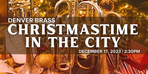 Christmastime in the City, King Center, Denver, 17 December 2023 ...