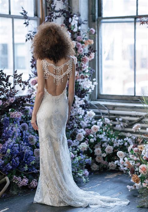 Low Open Back Wedding Dresses