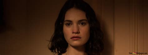 Lily James, The exception 4K wallpaper download