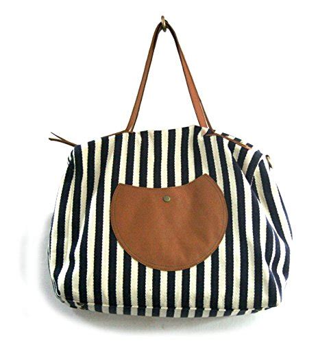 Zahvro Nautical Stripe Bowler Bag : Amazon.in: Shoes & Handbags