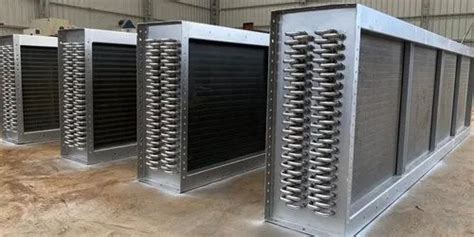 Fin & Tube Heat Exchanger Coils - Stainless Steel Hot Water Coil Custom ...