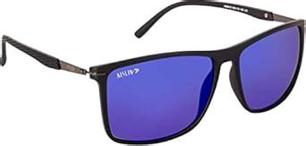 Buy AISLIN® Polarized Unisex Wayfarer/Rectangular Sunglasses - (Mirror ...