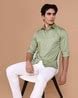 Buy Green Shirts for Men by SHOWOFF Online | Ajio.com