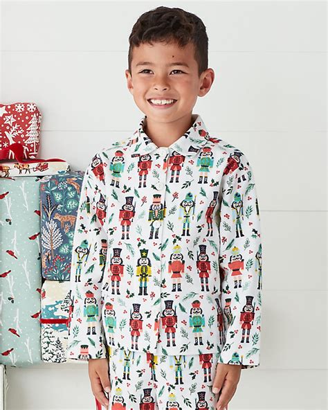 Kids' Flannel Pajama Top | Garnet Hill