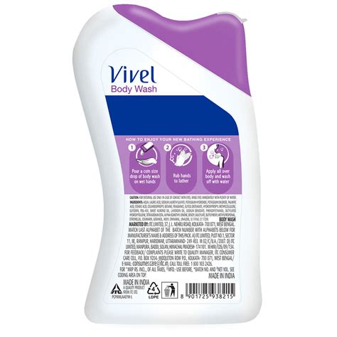 Vivel Lavender & Almond Oil Body Wash, 100ml – Indicrest.com