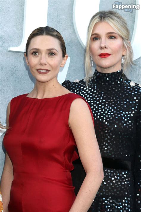 Elizabeth Olsen Displays Her Pokies At The Love And Death Series Premiere In Los Angeles (136 ...