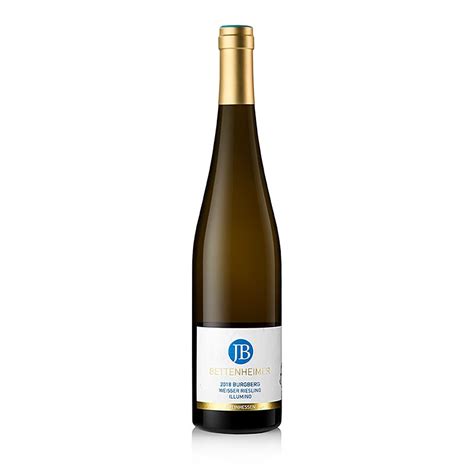 2018 Illumino Burgberg Riesling, seco, 13,5% vol., Bettenheimer, 750ml ...