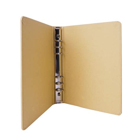 A5 Kraft Paper Hardcover 6 Ring Binder/Organizer/Planner for Inserted ...