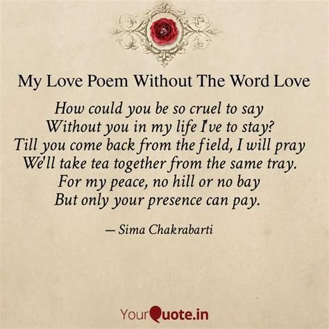 How could you be so cruel... | Quotes & Writings by Sima Chakrabarti ...