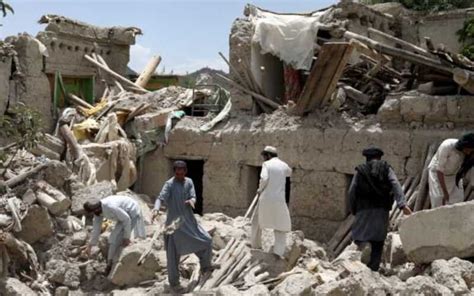 Emergency like situation due to severe earthquake in Afghanistan says ...