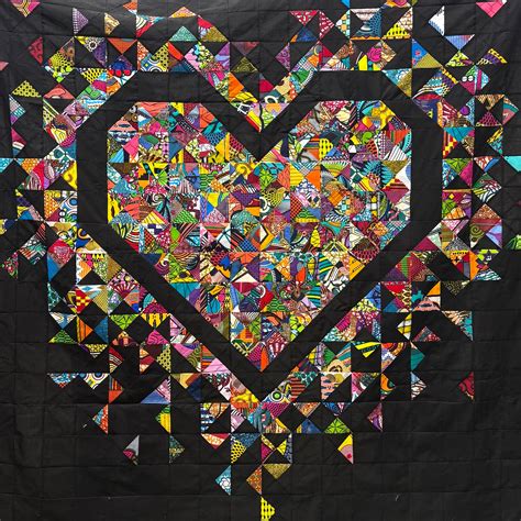Image result for Exploding Heart Quilt Tutorial