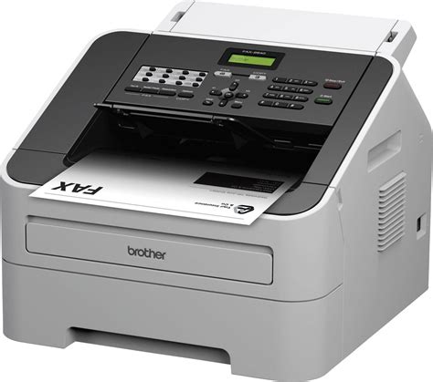 Brother FAX-2840, laser fax machine (400 pages page memory, 30 sheet ...