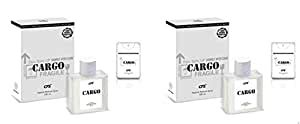 Buy CFS Cargo White 100ml Each Perfume Spray(Pack of 2) Online at Low ...
