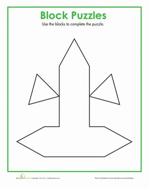 Image result for Pattern Block Puzzles