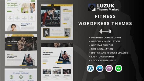 Fitness WordPress Themes