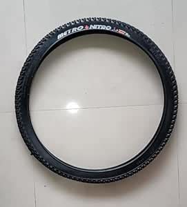 Buy Metro Nitro Mountain Bike Tire, Black, Knobby Tread Pattern, 26 x 1 ...