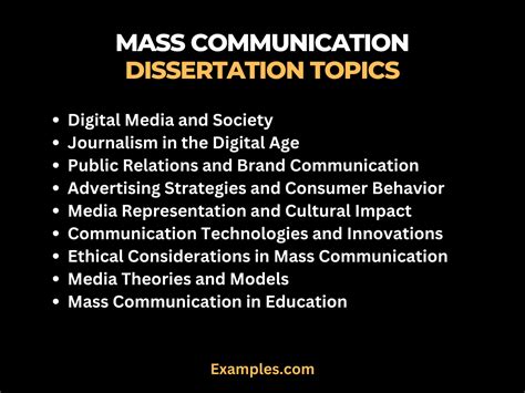 Communication Dissertation Topics 的图像结果