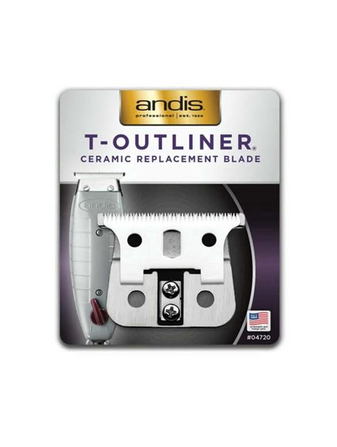 Andis T-Outliner Ceramic Replacement Blade #04720 - Barber Depot ...