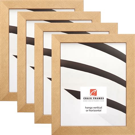 Craig Frames Essentials, 24x32 inch Picture Frame, Gold, Set of 4 ...