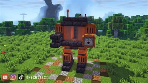Image result for Minecraft Mech Robot Tutorial