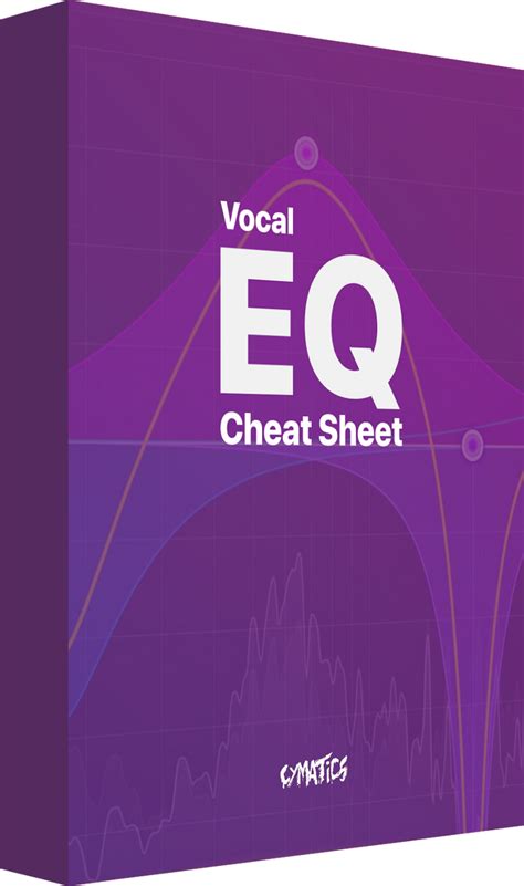 Vocal EQ Cheat Sheet - Cymatics.fm