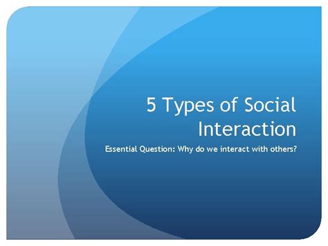 Different Types of Interaction 的图像结果