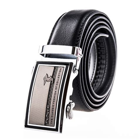 2016 New Famous Brand Designer Stylish Belts Men High Quality Male Genuine Leather Automatic ...