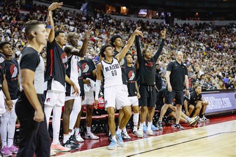 PHOTOS » Summer League Trail Blazers vs Spurs on July 9, 2023 Photo ...