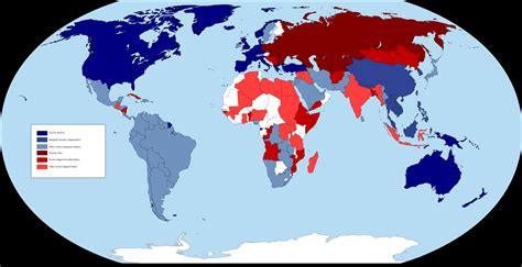 Map Of Cold War