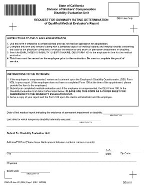 Deu 101 - Fill and Sign Printable Template Online