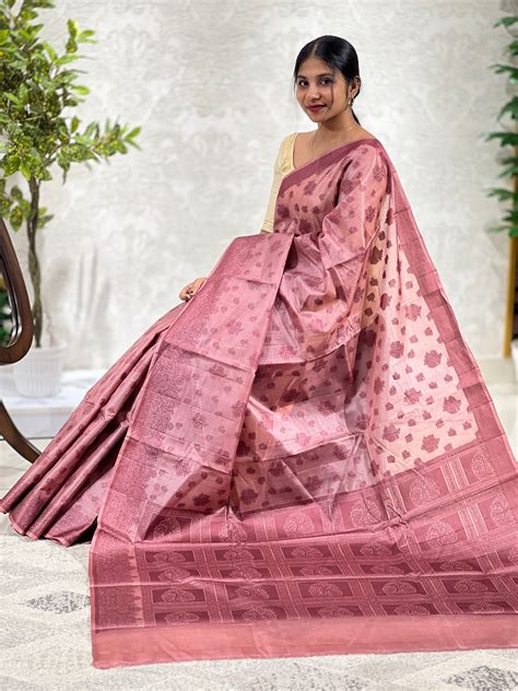 Thread Woven Tussar Saree | YNG387 – Aham Designer Boutique